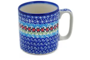 12 oz Mug - Cheerful Poppies