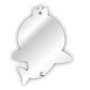 Acrylic Blank Clear Baby Shark ~ 1.5mm