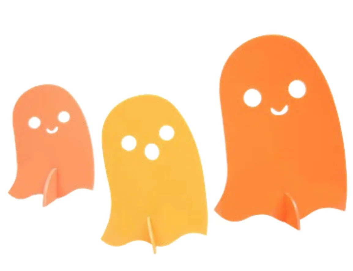 Acrylic Ghost Decorations