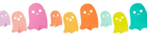 Acrylic Ghost Decorations