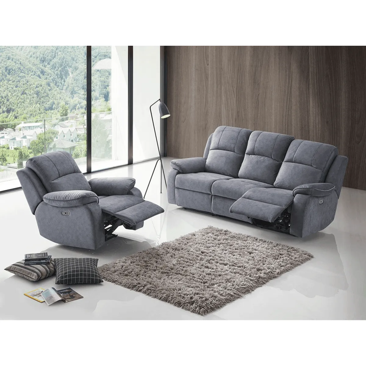 Aidan Fabric Recliner (Pet Friendly)