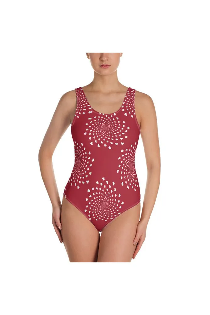 Beautiful Whirl One-Piece Swimsuit