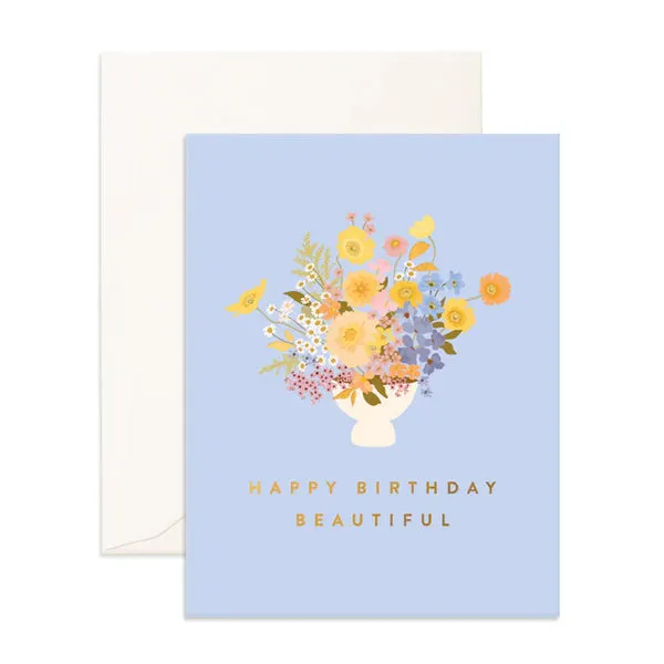 Birthday Beautiful Bouquet Card