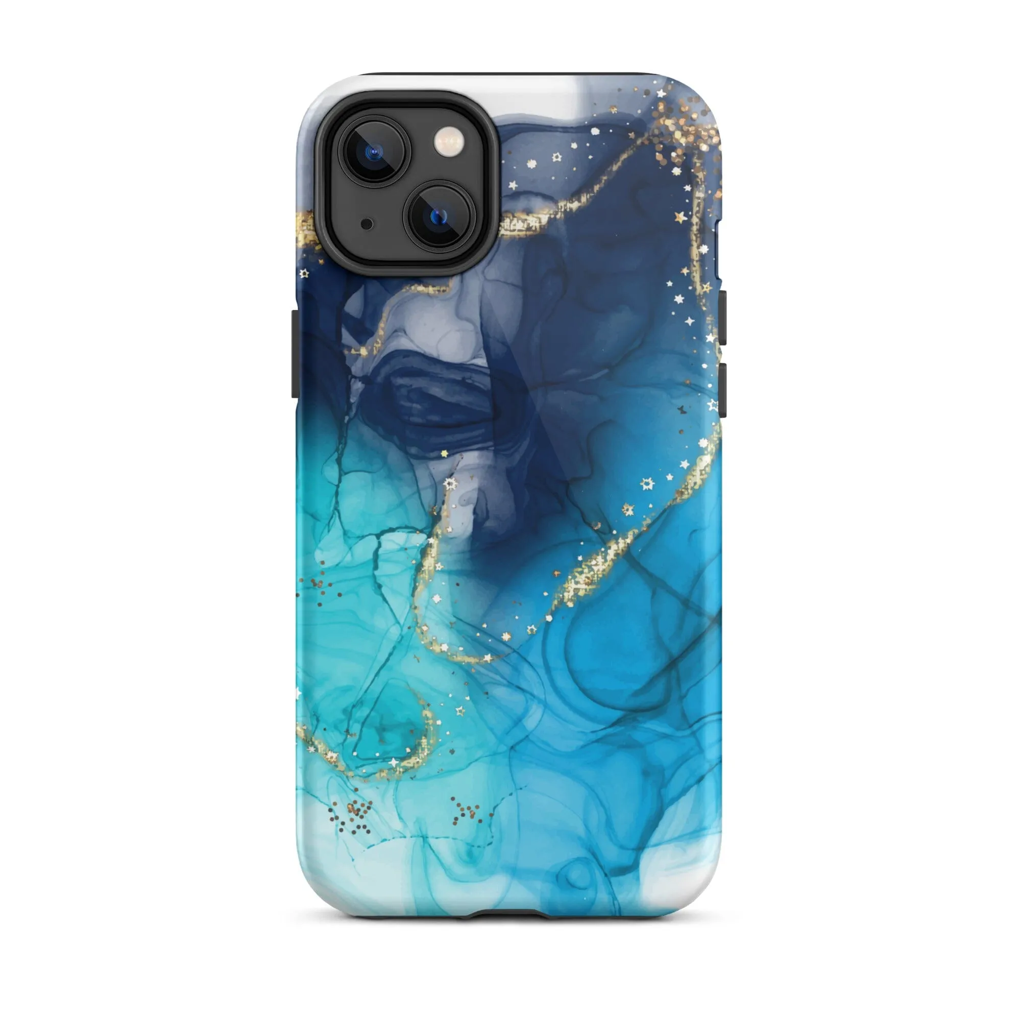 Blue Mix Marble iPhone Case - KBB Exclusive