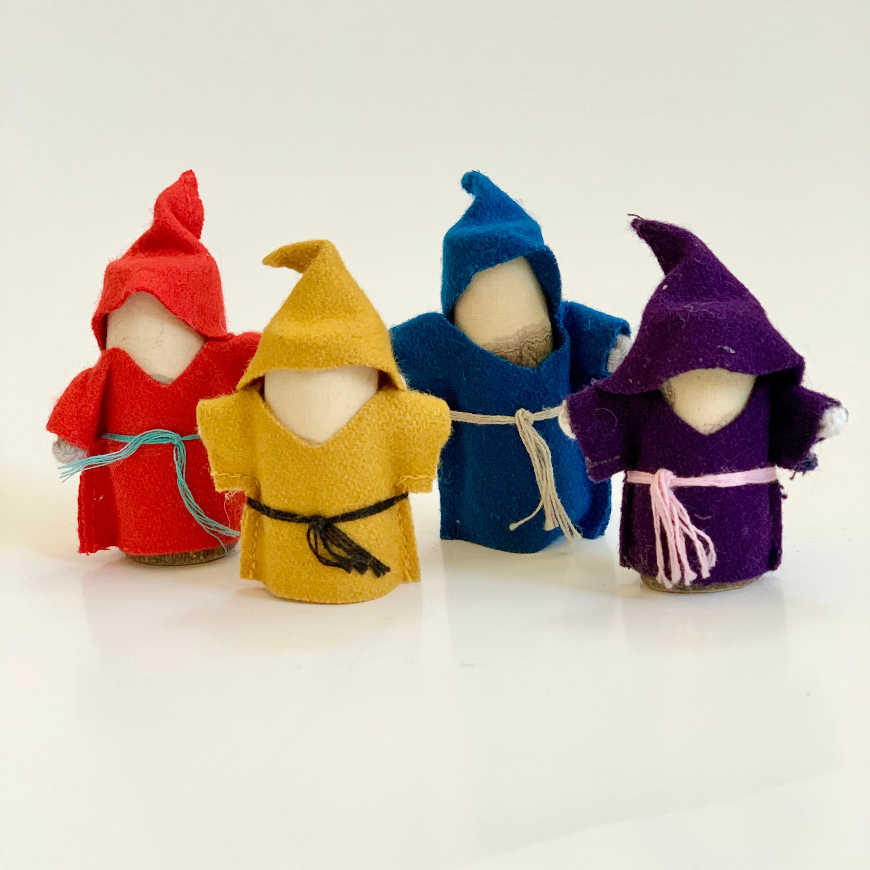 Branch Family Gnome Dolls