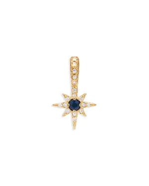 By Charlotte Dancing In Starlight Sapphire Pendant, Gold