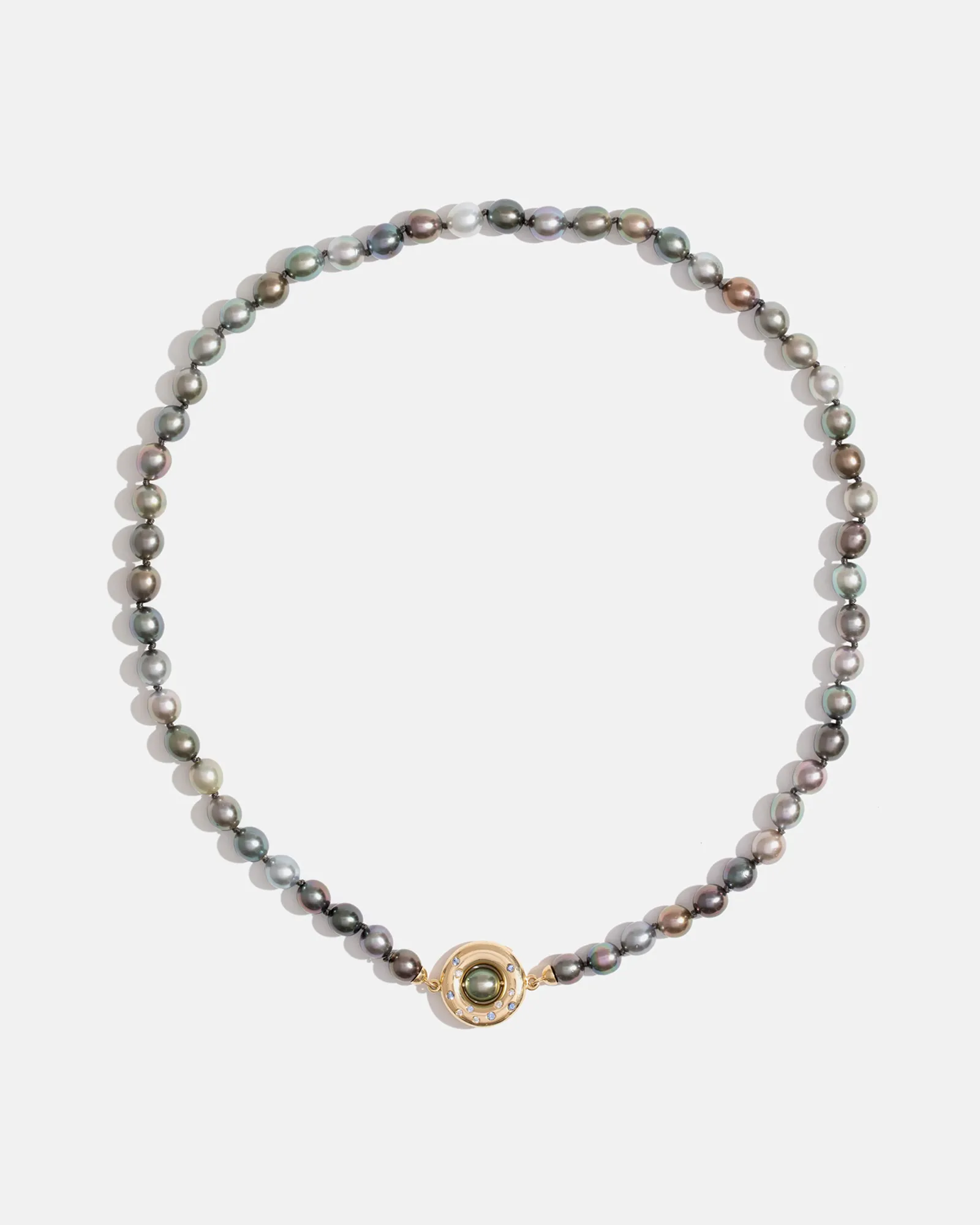 Celeste Tahitian Pearl Necklace in 14k Fairmined Gold