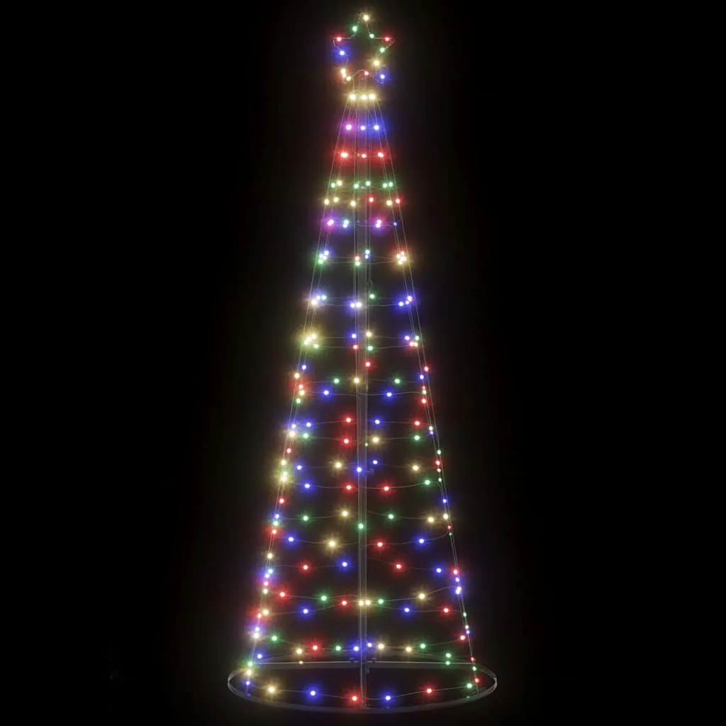 Christmas Tree Light Cone 200 LEDs Colorful 182 cm