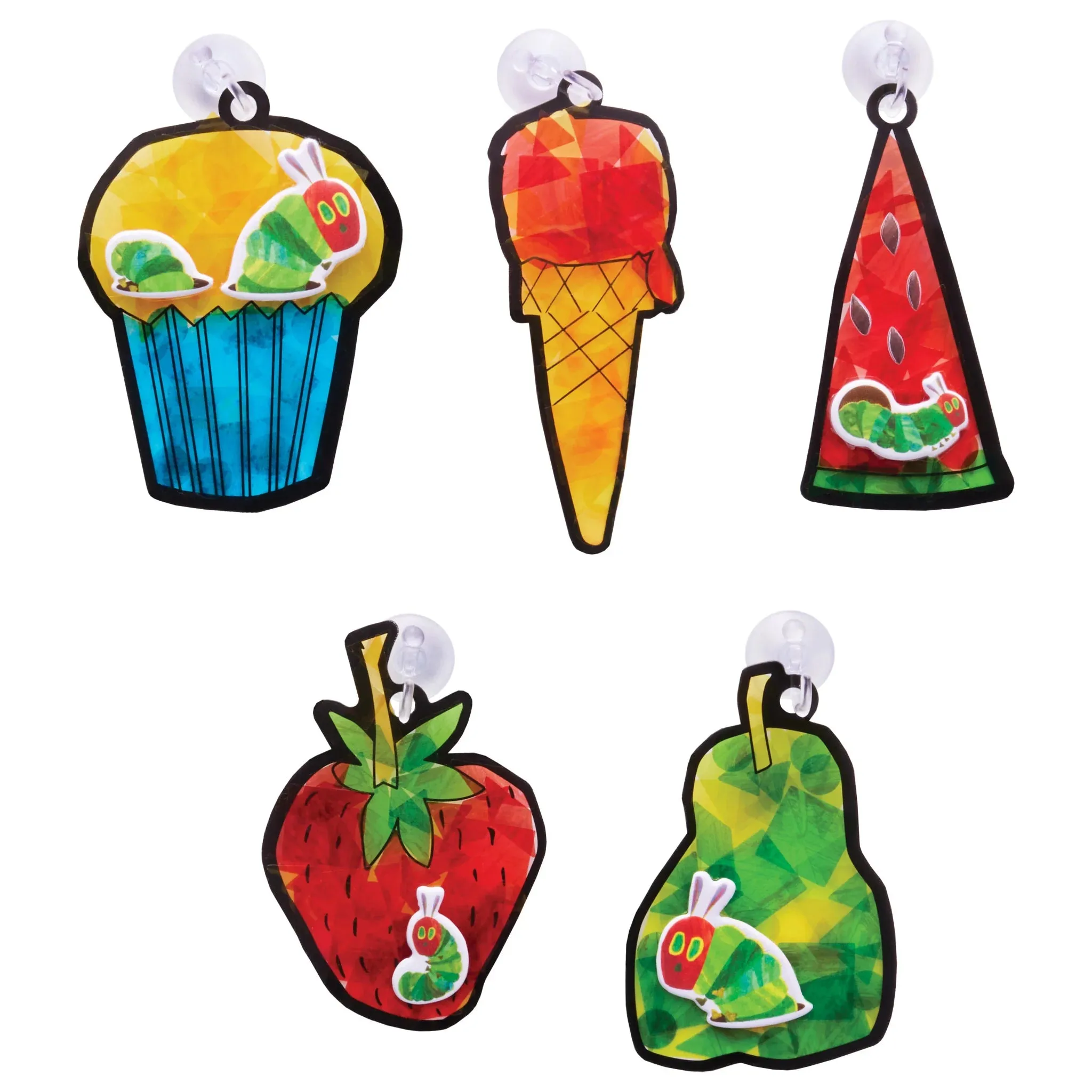 Creativity for Kids CK6377 The Very Hungry Caterpillar Sticker Suncatchers