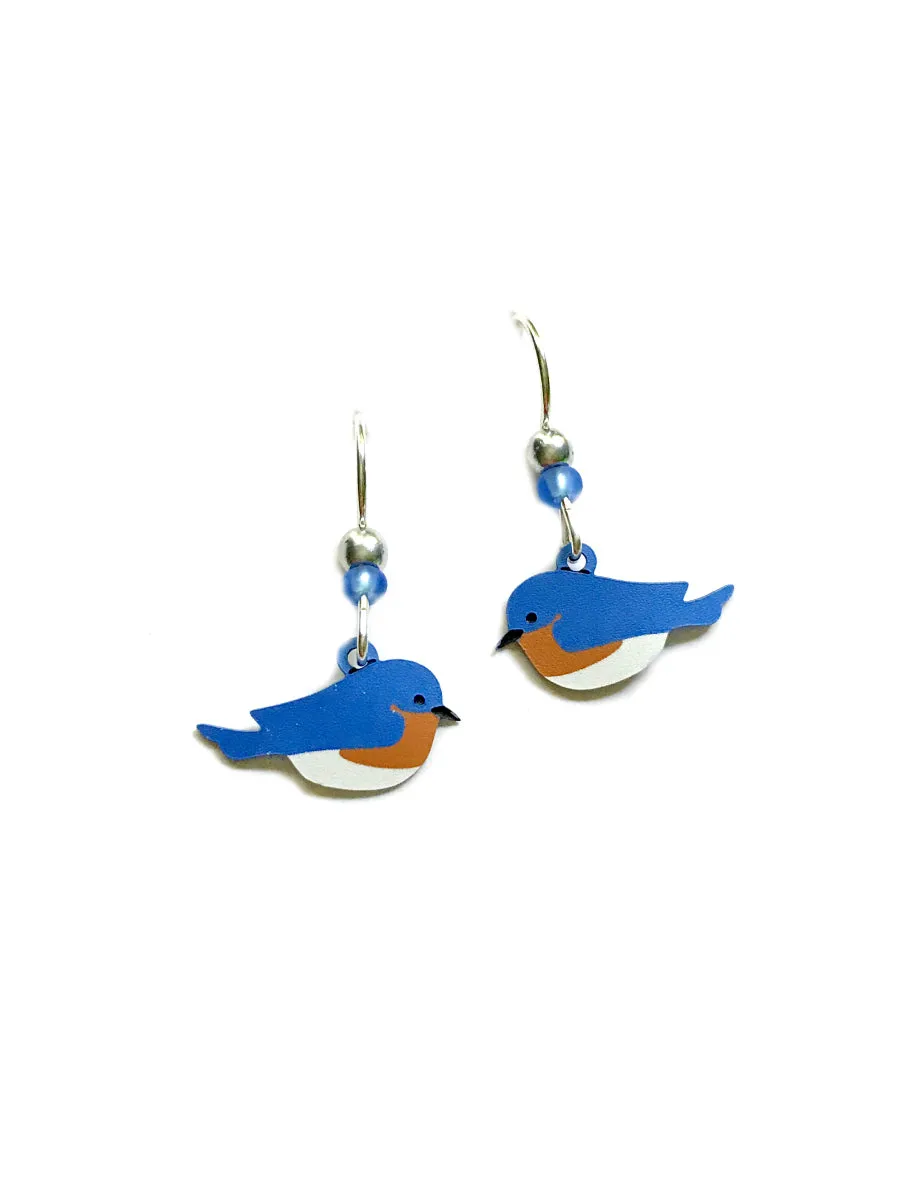 Eastern Bluebird Dangles by Sienna Sky