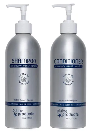 Eco-Friendly Shampoo and Conditioner