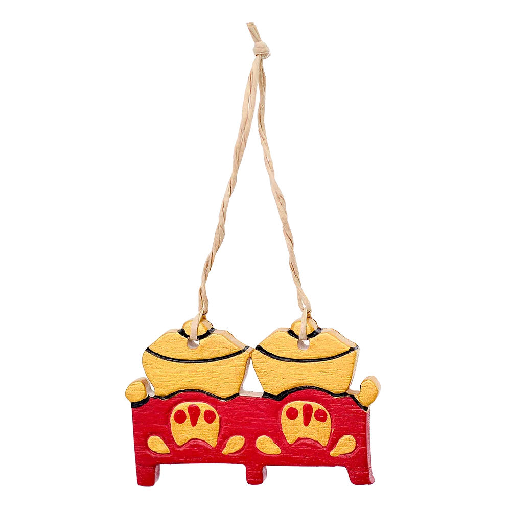 Gamelan Orchestra Ornaments set/5