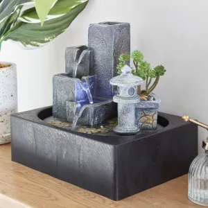 Garden Theme Indoor Tabletop Water Feature