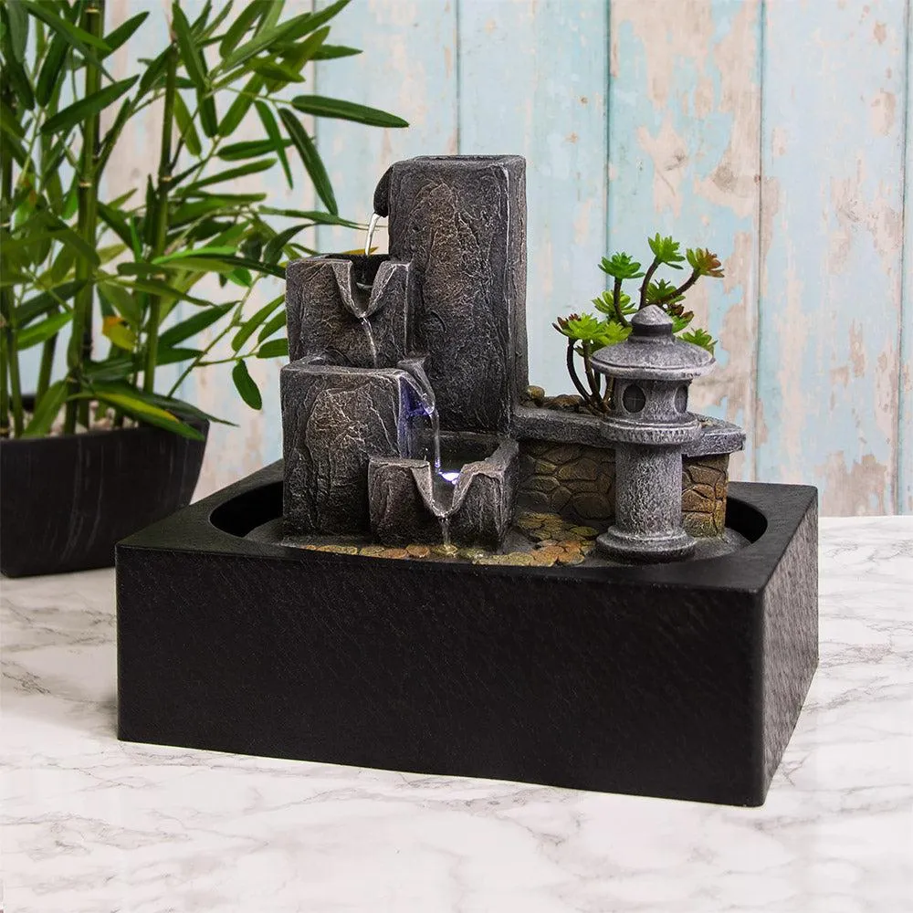 Garden Theme Indoor Tabletop Water Feature