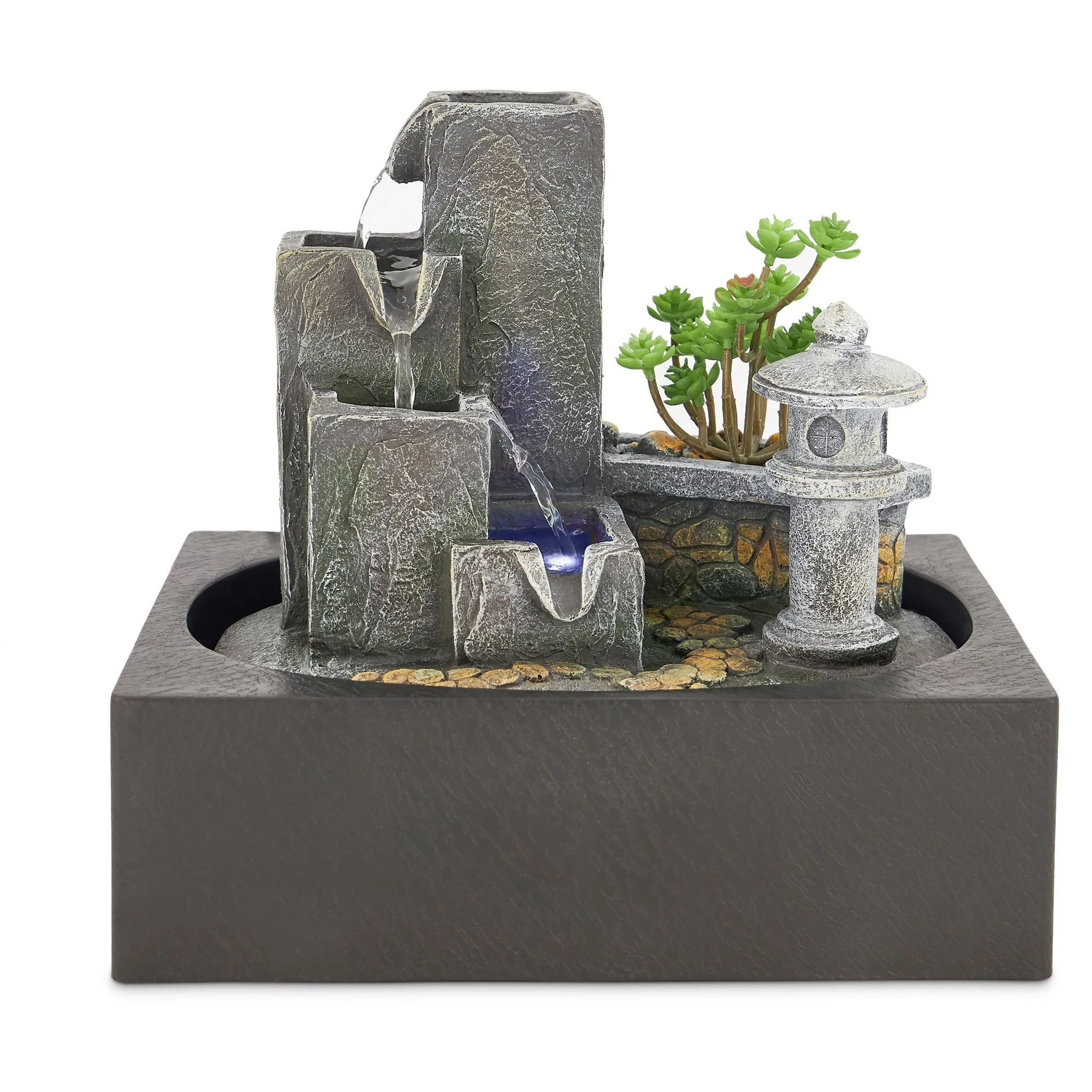 Garden Theme Indoor Tabletop Water Feature