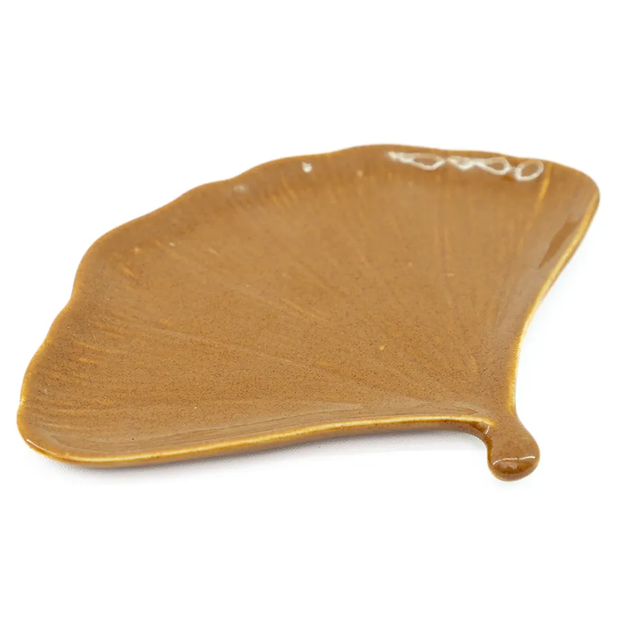 Ginkgo Plate Brown