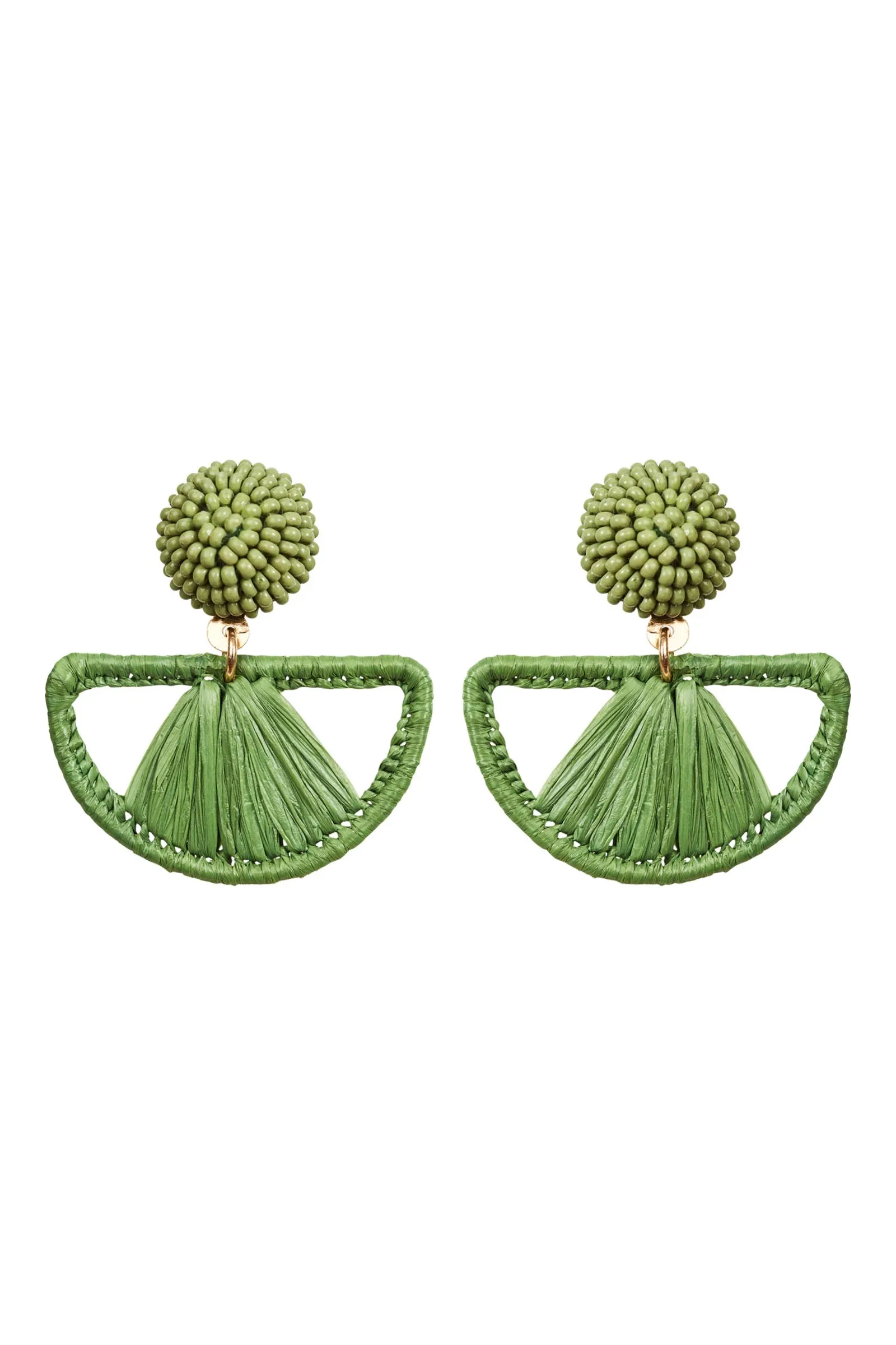 Giselle Earring - Olive