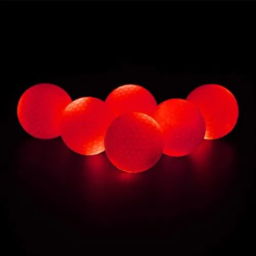 GolfBasic LED Light up Golf Balls (Pack of 4)