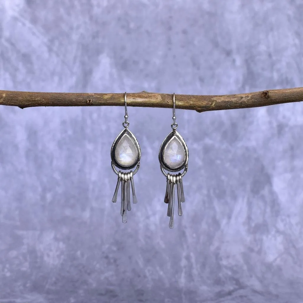 Gypsy Dreams - Moonstone Earrings