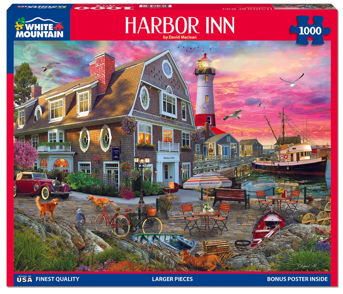 Harbor Inn (1794pz) - 1000 Piece Jigsaw Puzzle