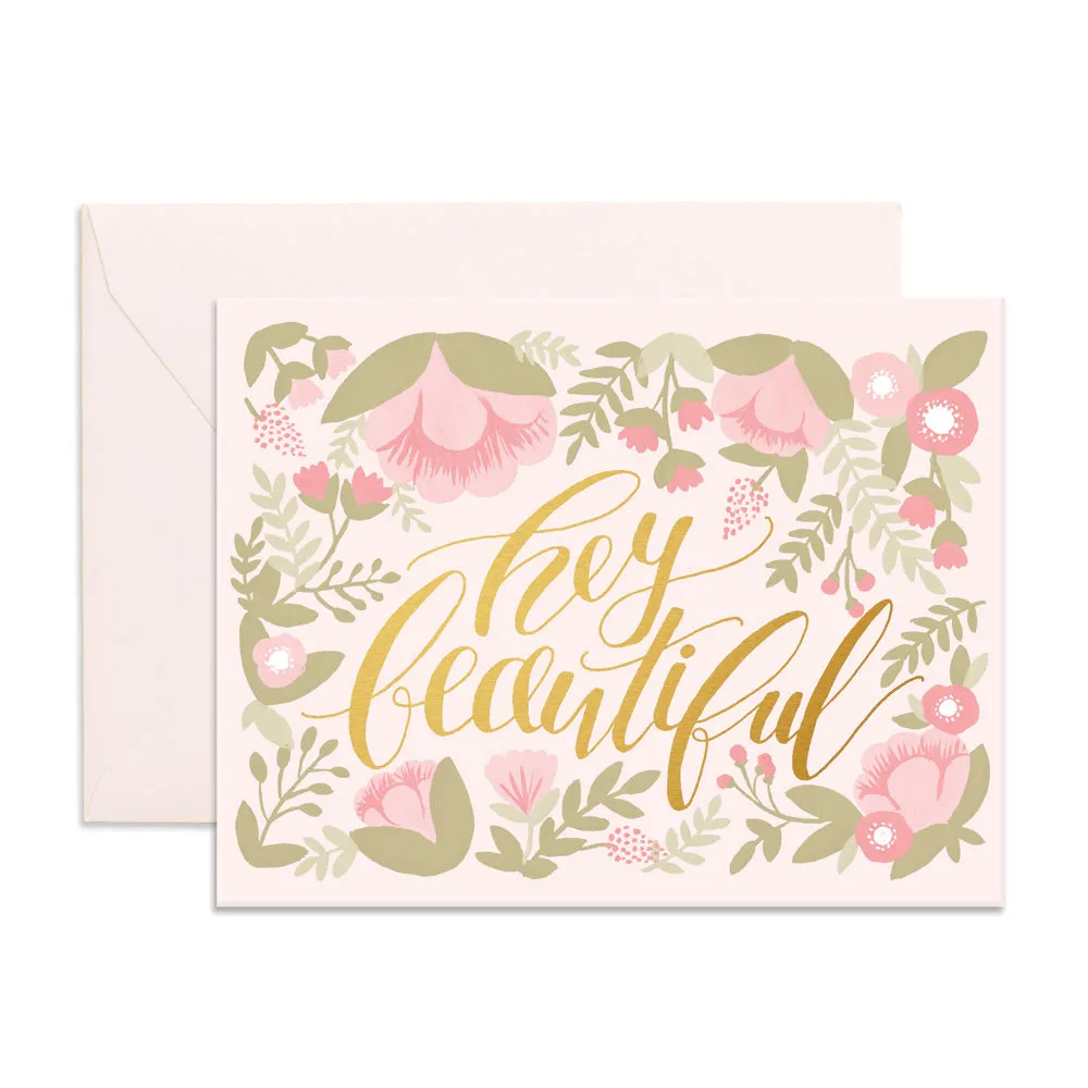  Hey Beautiful  Card