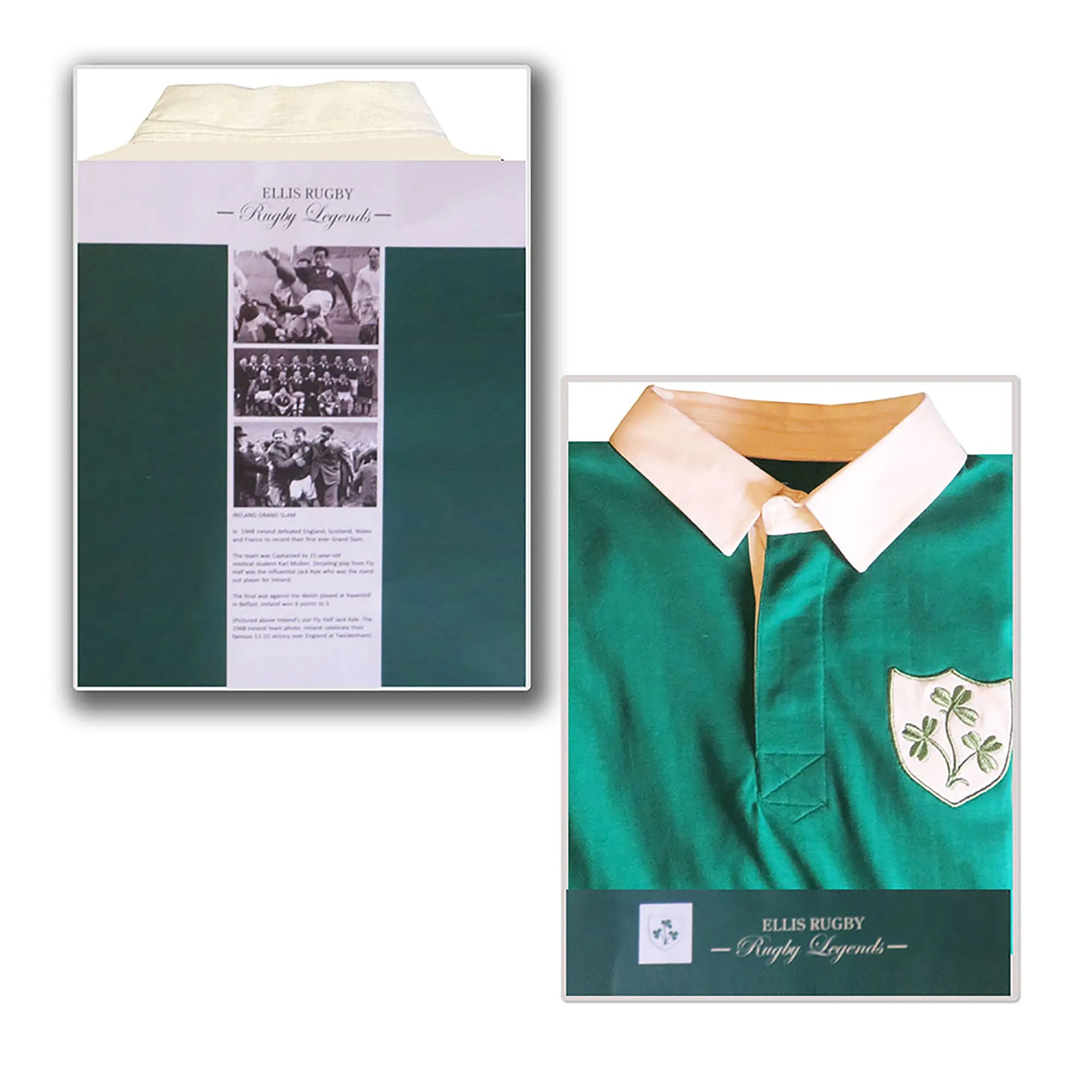 Ireland Rugby Shirt 1948 Grand Slam