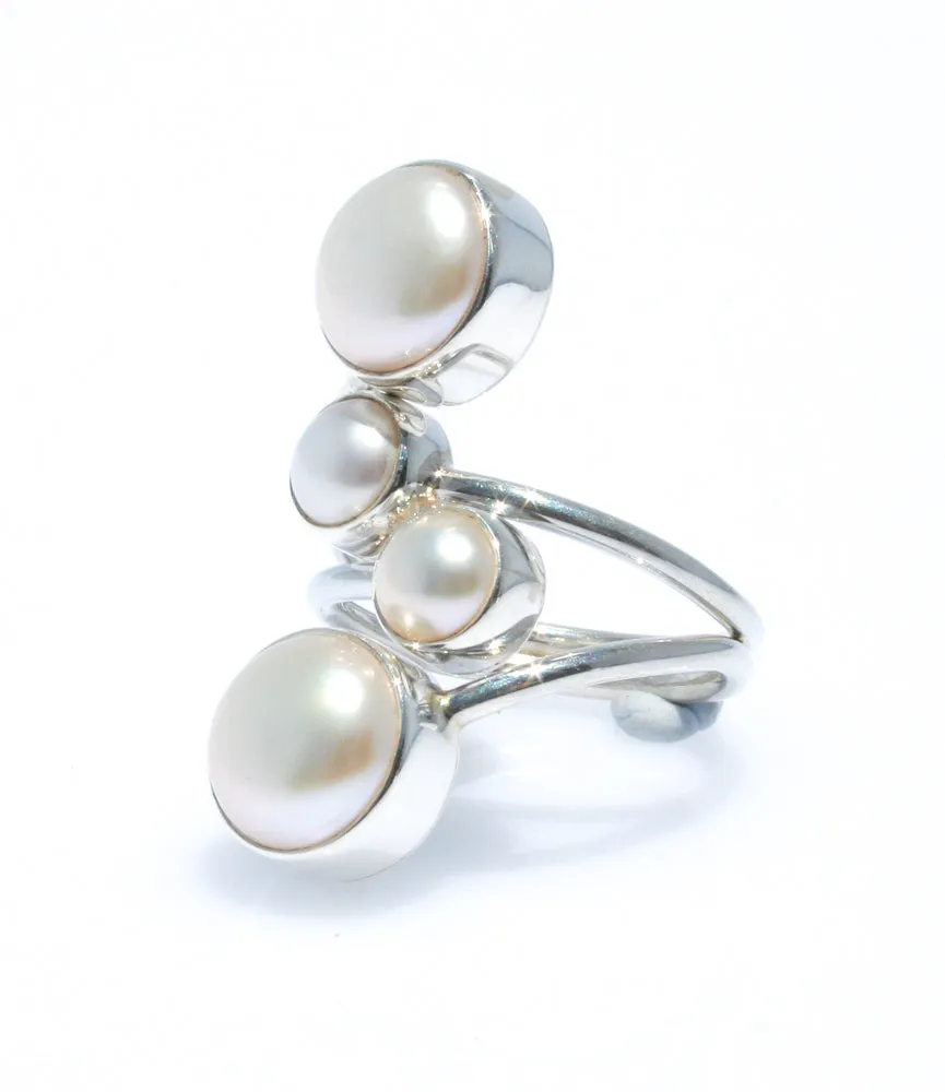 Kimberly Moons Pearl Ring