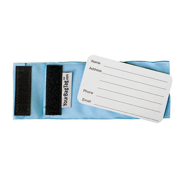 Light Blue Luggage Tag