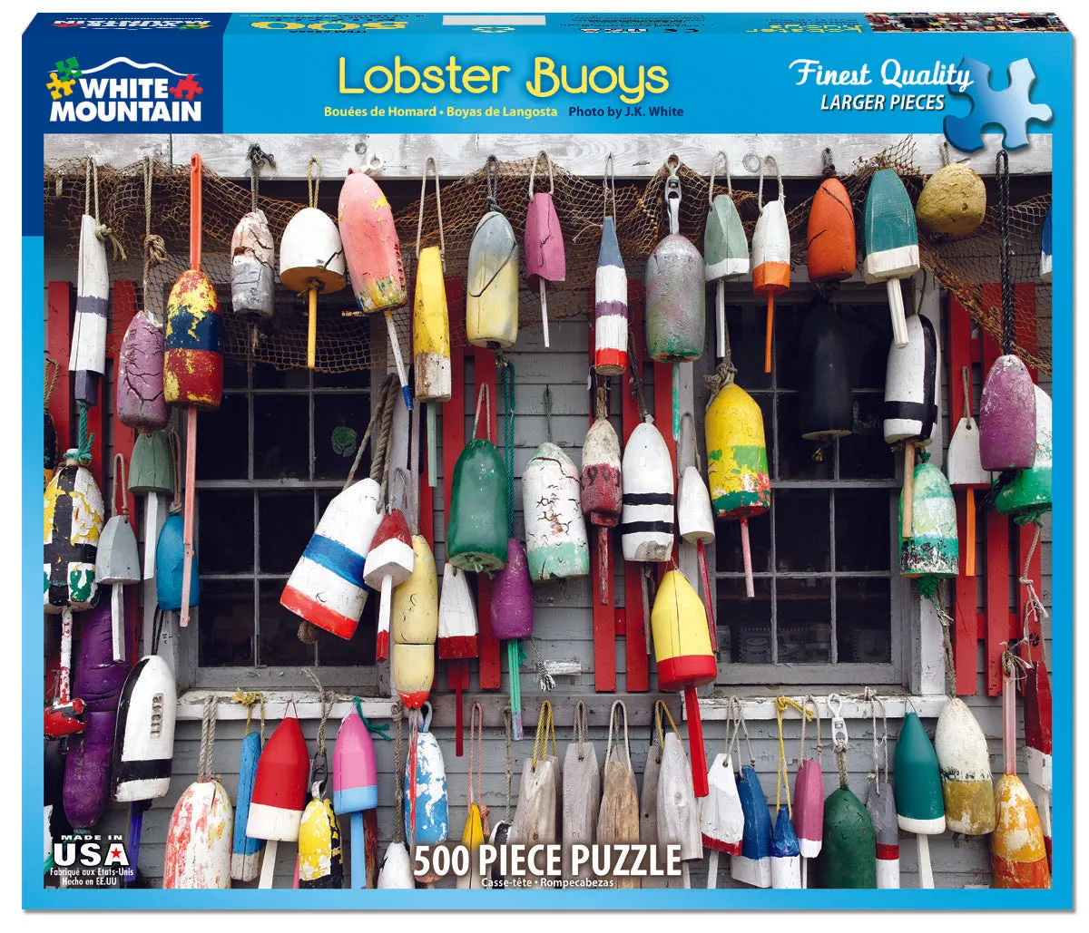 Lobster Buoys (966pz) - 500 Pieces