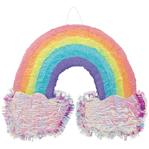 Magical Rainbow Pull String Piñata 21.5" | 1 ct