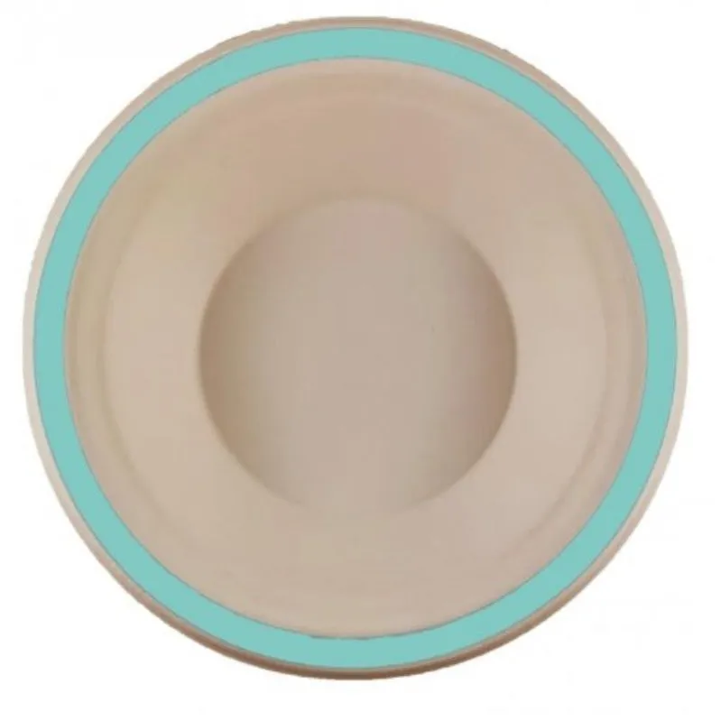 Mint Green Sugarcane Bowl 160mm 10pk