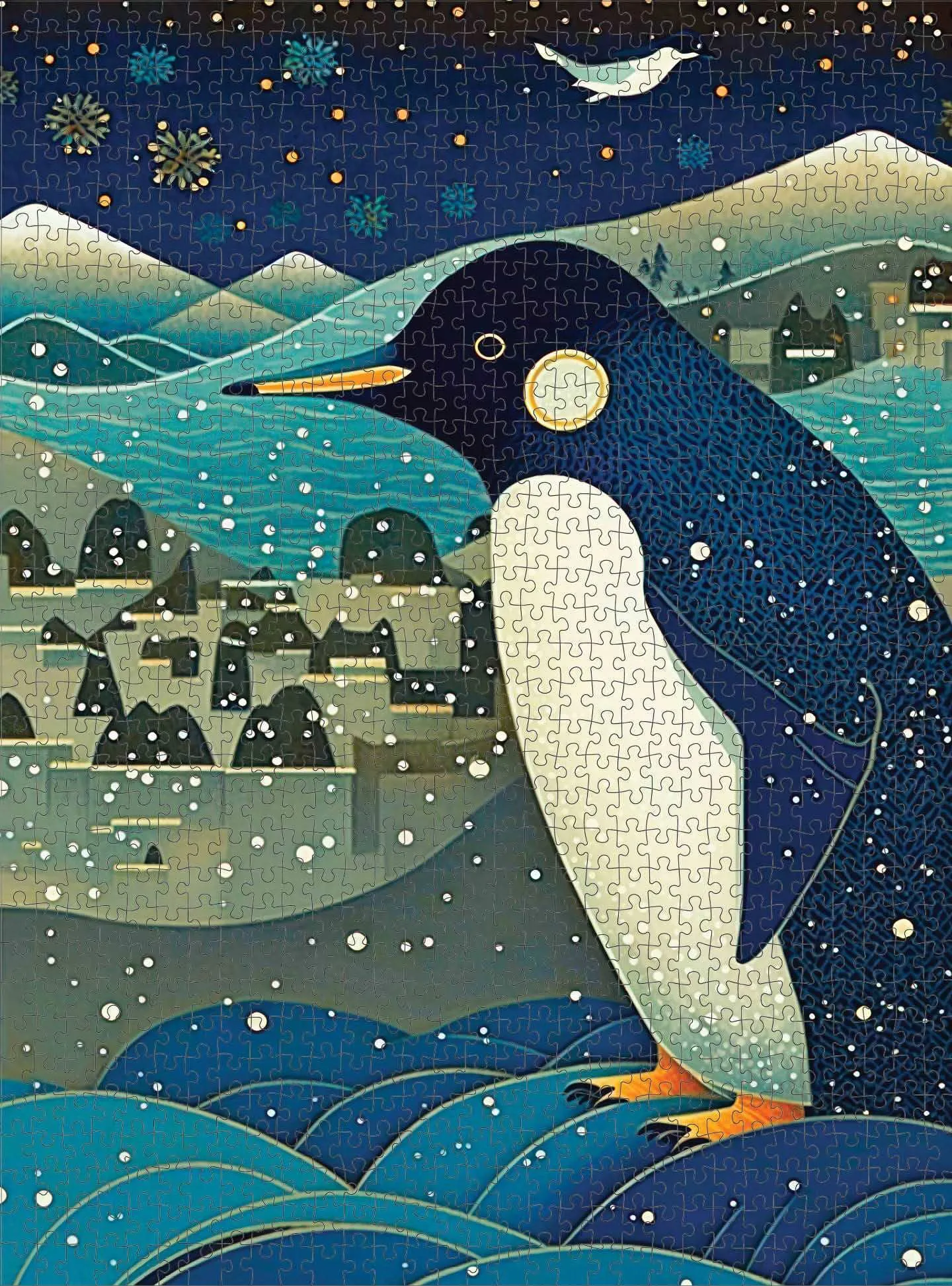 Mystical Penguin - 1000 Piece Jigsaw Puzzle