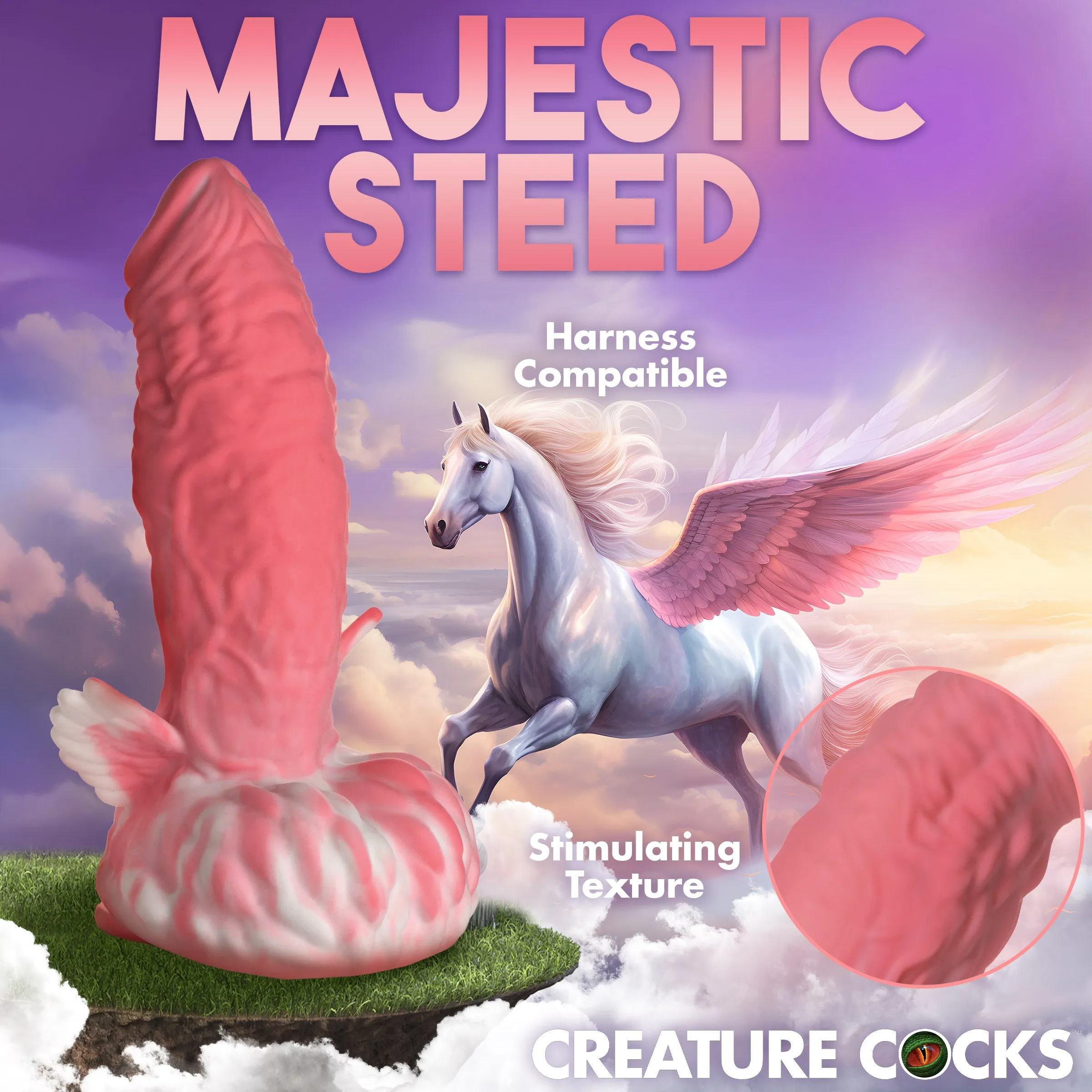 Pegasus Pecker Winged Dildo