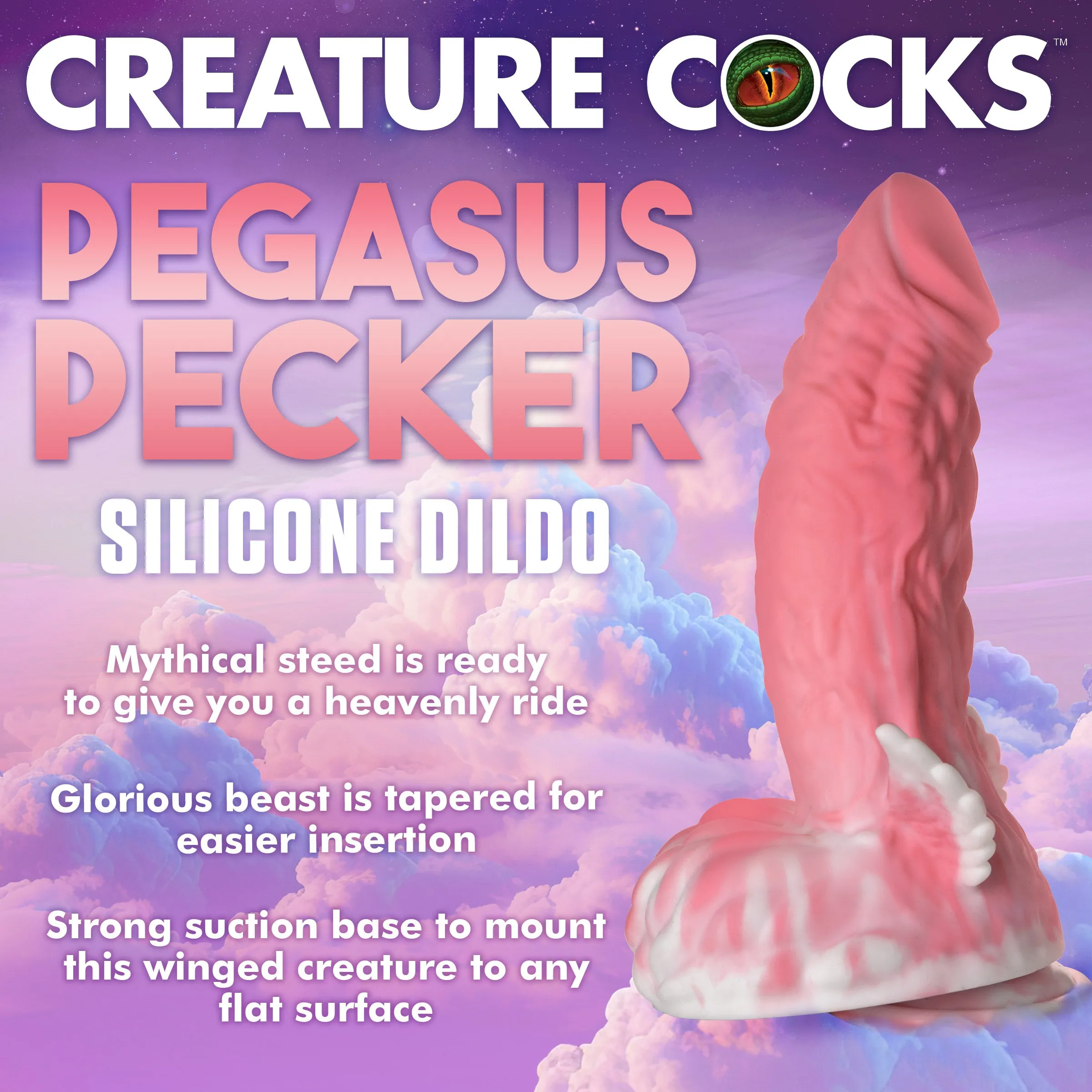 Pegasus Pecker Winged Dildo