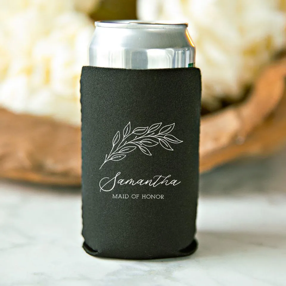 Personalized Bridesmaid Koozies