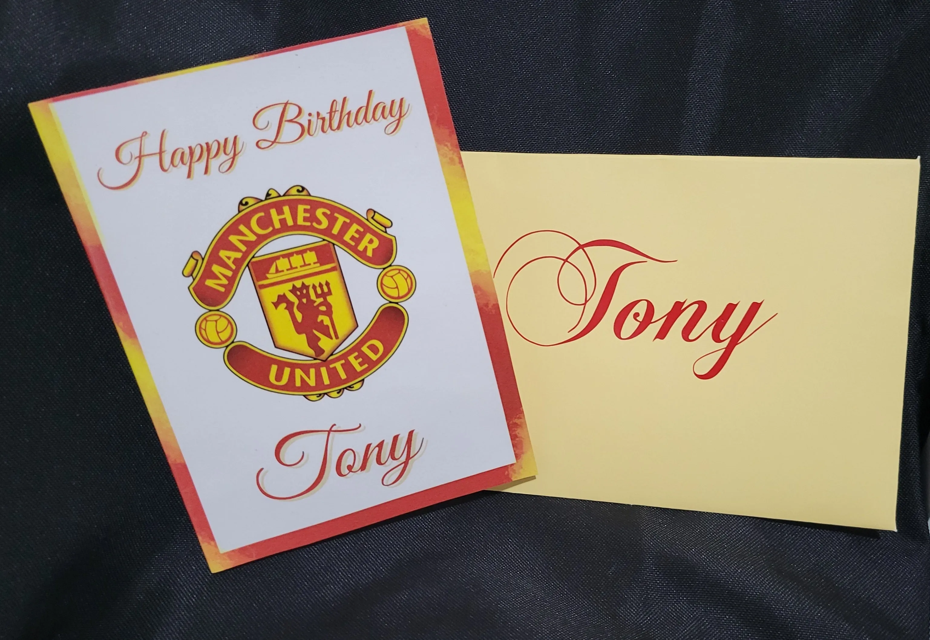 Personalized Card & Envelope