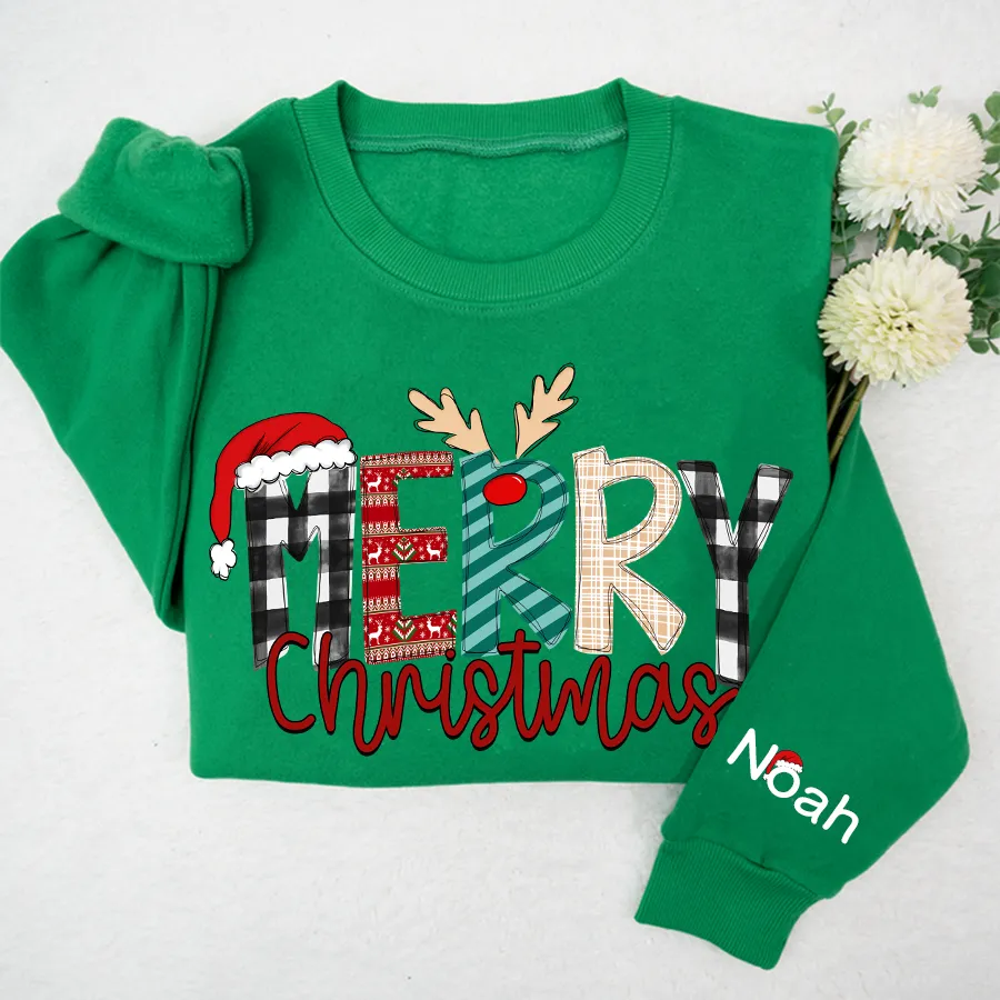 Personalized Merry Christmas Shirts, Family Shirt, Matching  Shirt, Christmas Sweatshirt