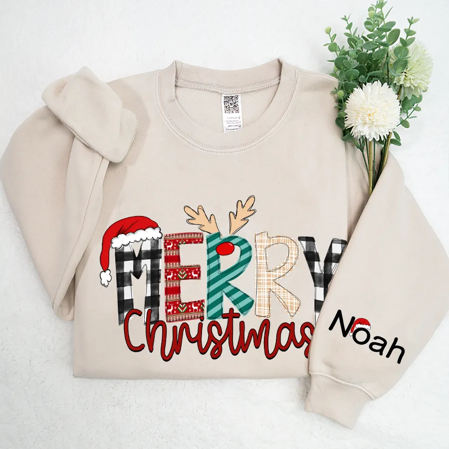 Personalized Merry Christmas Shirts, Family Shirt, Matching  Shirt, Christmas Sweatshirt