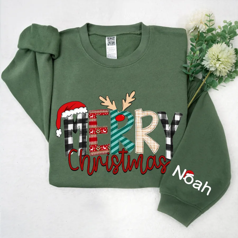 Personalized Merry Christmas Shirts, Family Shirt, Matching  Shirt, Christmas Sweatshirt