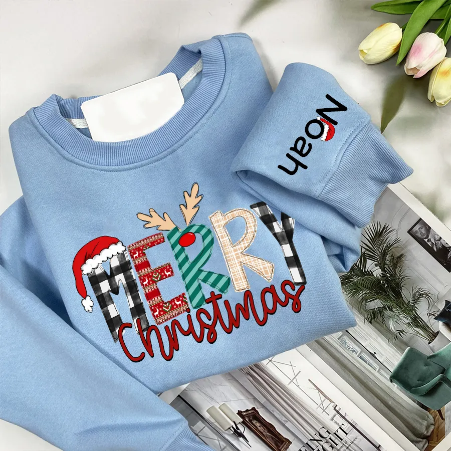 Personalized Merry Christmas Shirts, Family Shirt, Matching  Shirt, Christmas Sweatshirt