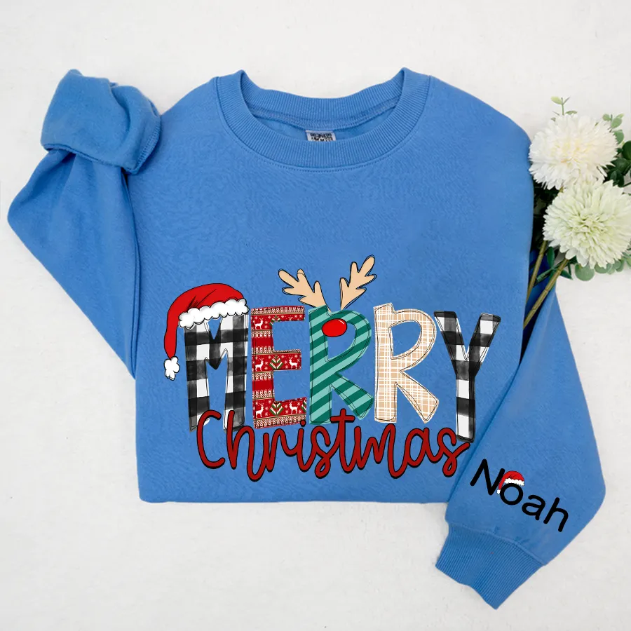 Personalized Merry Christmas Shirts, Family Shirt, Matching  Shirt, Christmas Sweatshirt