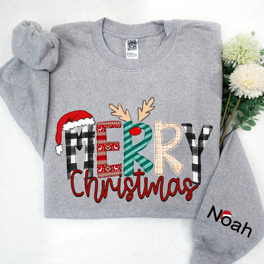 Personalized Merry Christmas Shirts, Family Shirt, Matching  Shirt, Christmas Sweatshirt