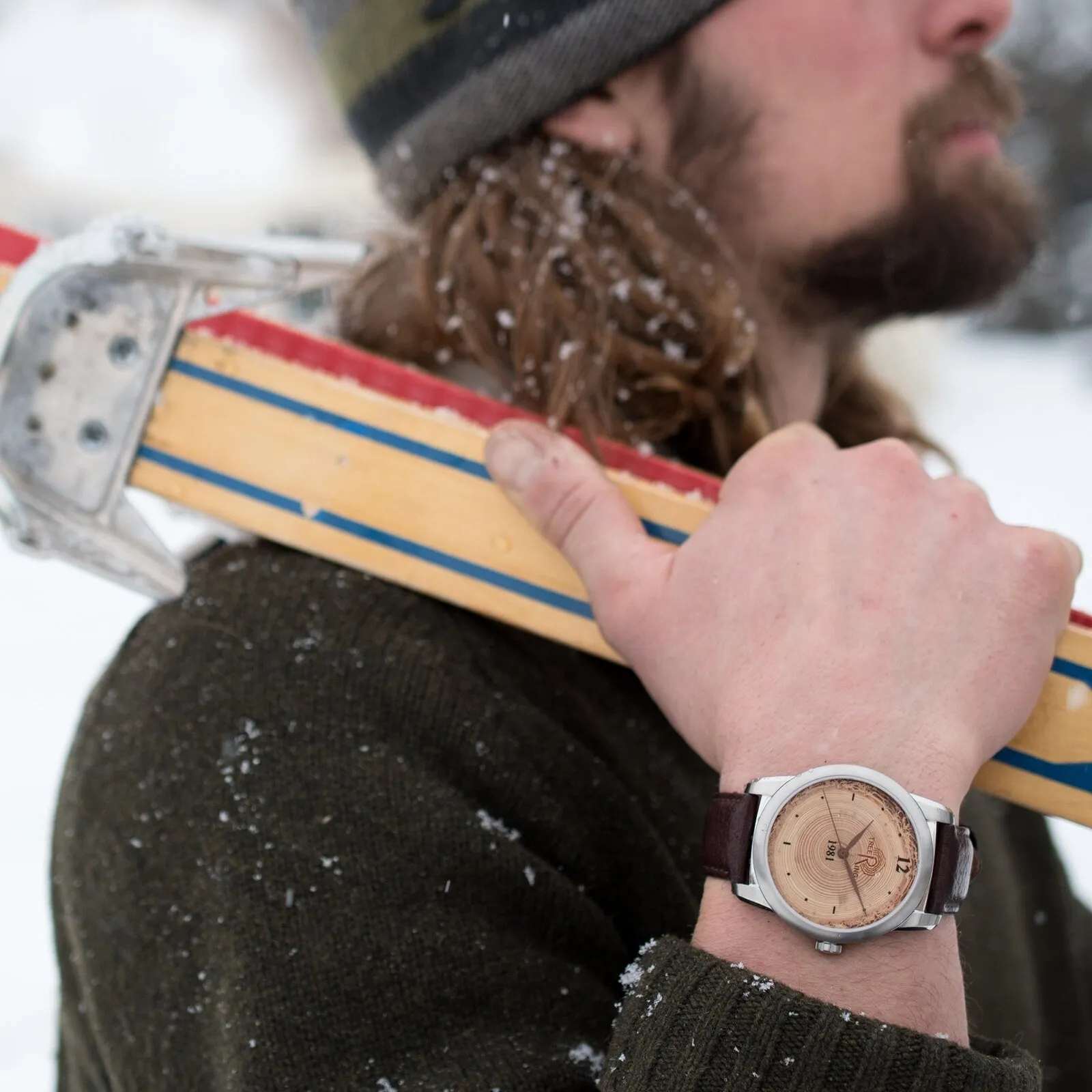 Personalized Watch with Custom Engraved Front Face