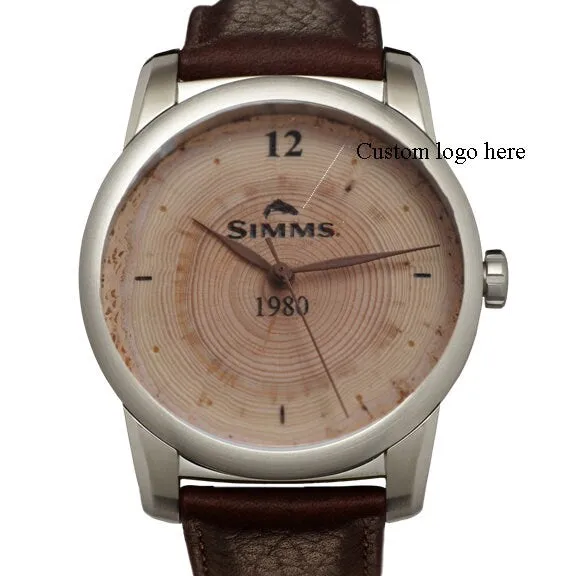 Personalized Watch with Custom Engraved Front Face