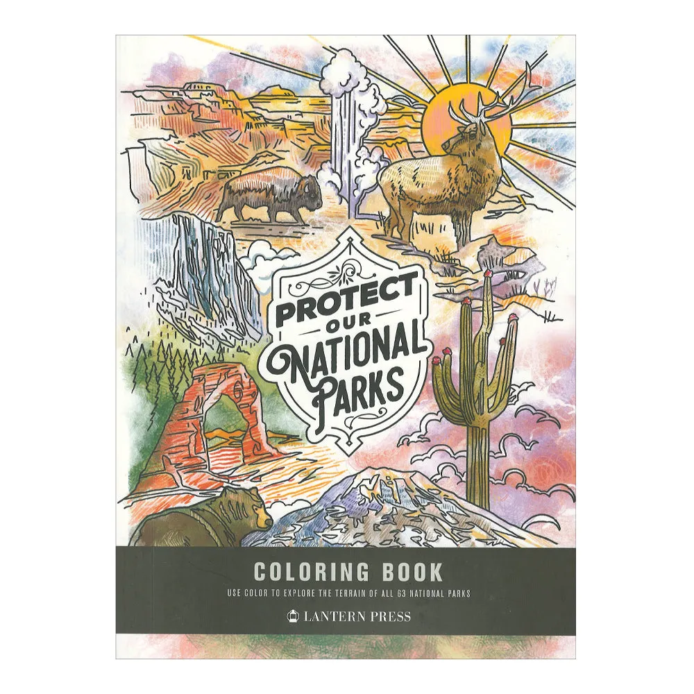 Protect Our National Parks Coloring Book