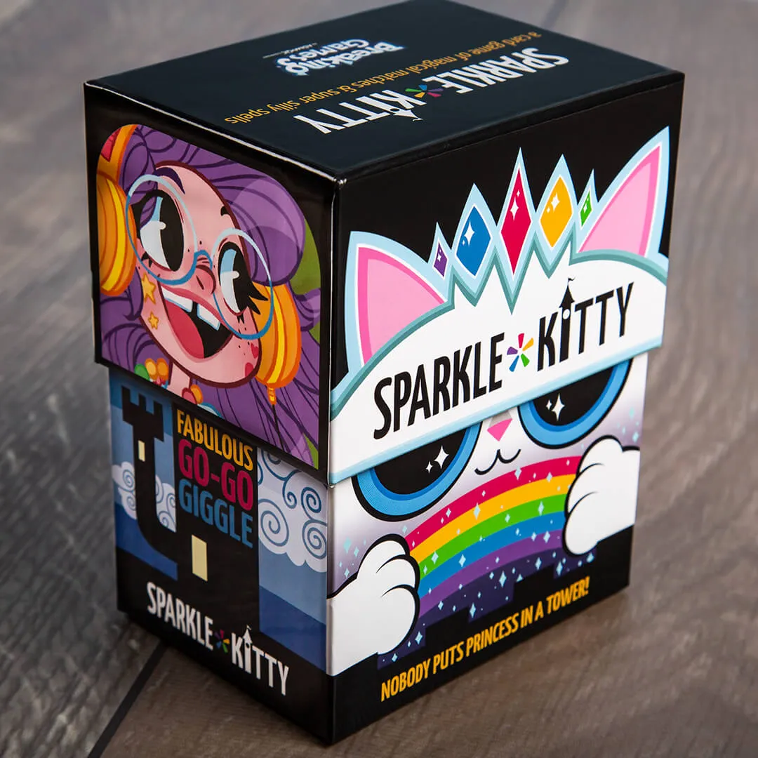 Sparkle*Kitty | Family-Friendly Pattern Recognition Card Games | 3-8 Players