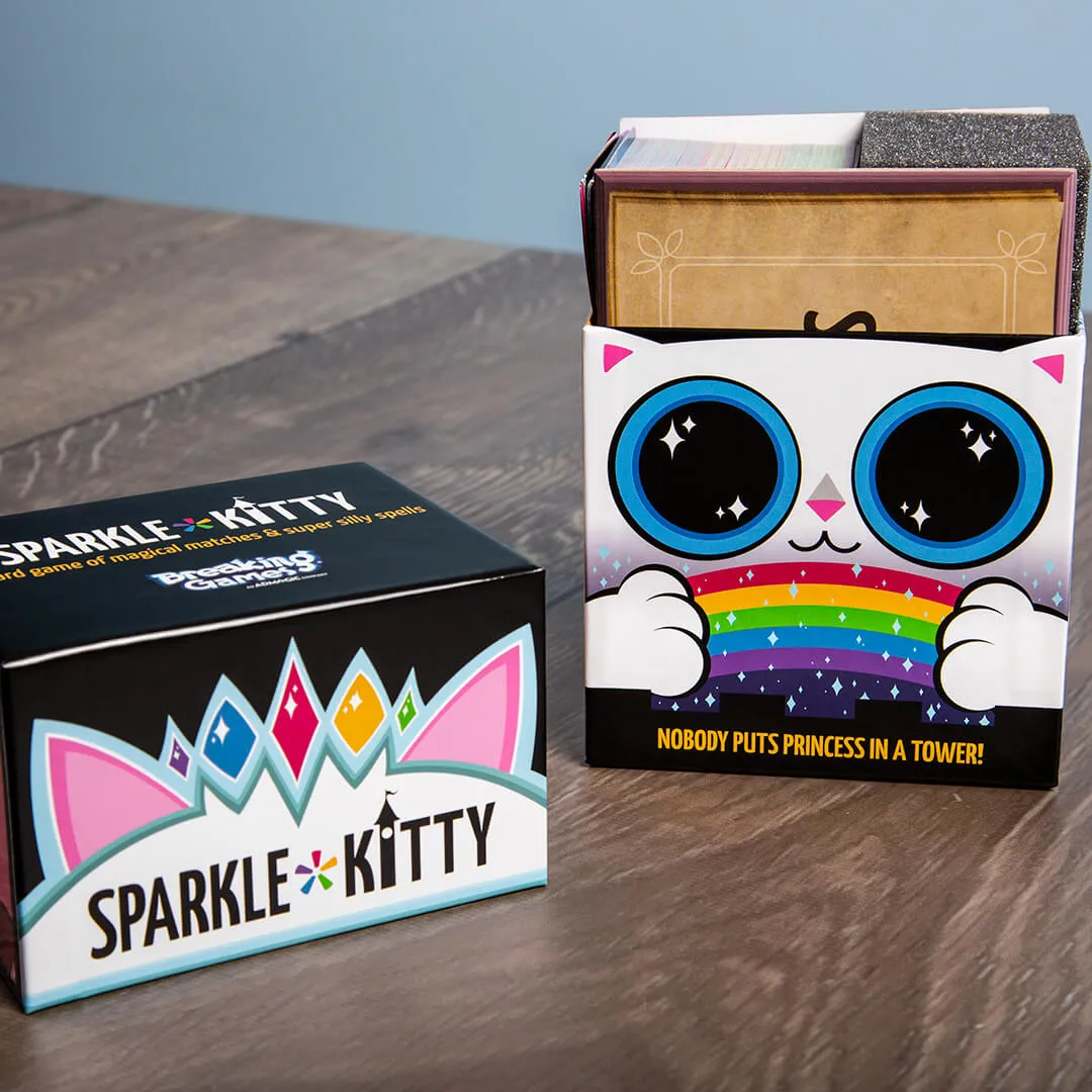 Sparkle*Kitty | Family-Friendly Pattern Recognition Card Games | 3-8 Players