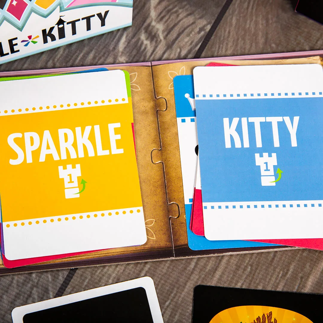 Sparkle*Kitty | Family-Friendly Pattern Recognition Card Games | 3-8 Players