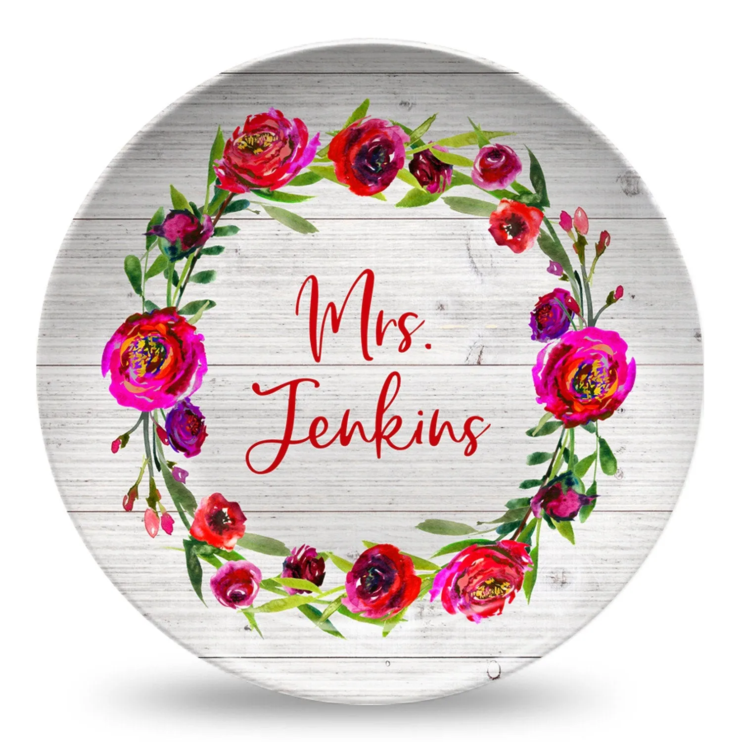 Valentine Personalized Plates