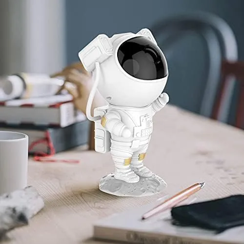 viral Astronaut Star Led Projector Night Light with Timer Remote Control and 360°Adjustable Design Nebula Galaxy